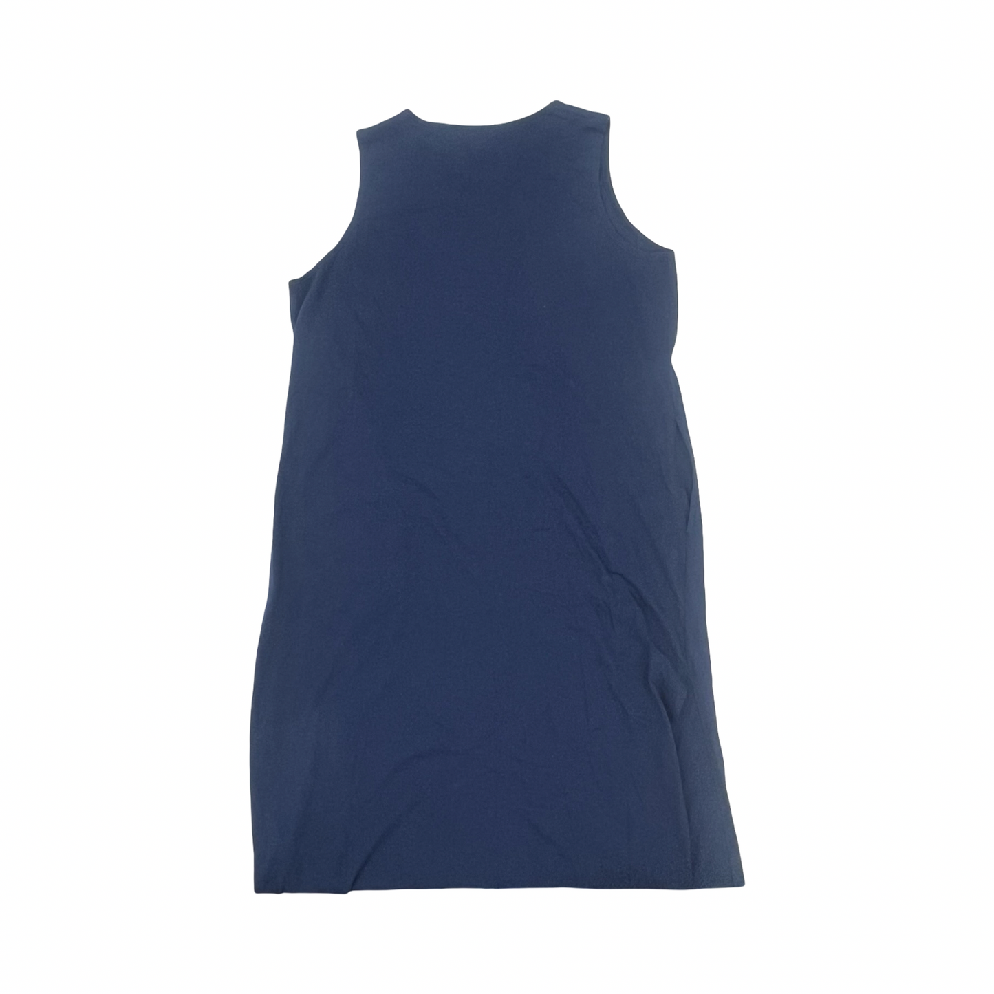 Dress Casual Midi By Lands End In Navy, Size:Xl