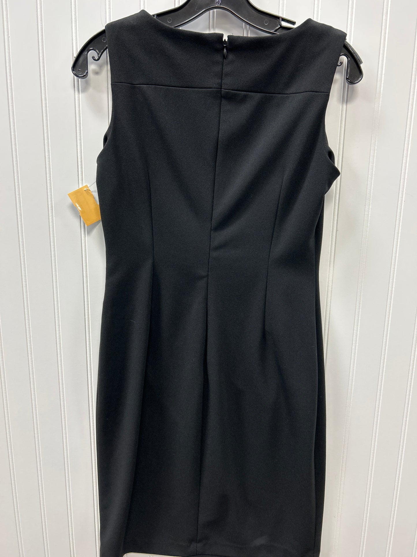 Dress Work By Calvin Klein In Black, Size:4