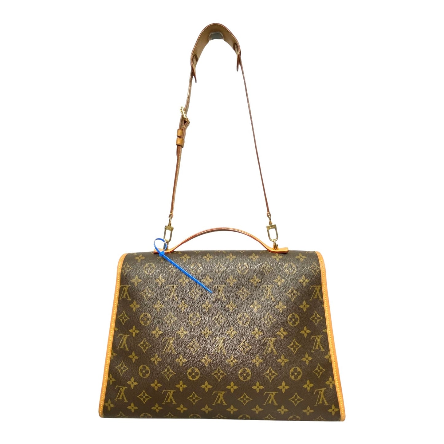 Laptop Bag Luxury Designer By Louis Vuitton, Size: Large