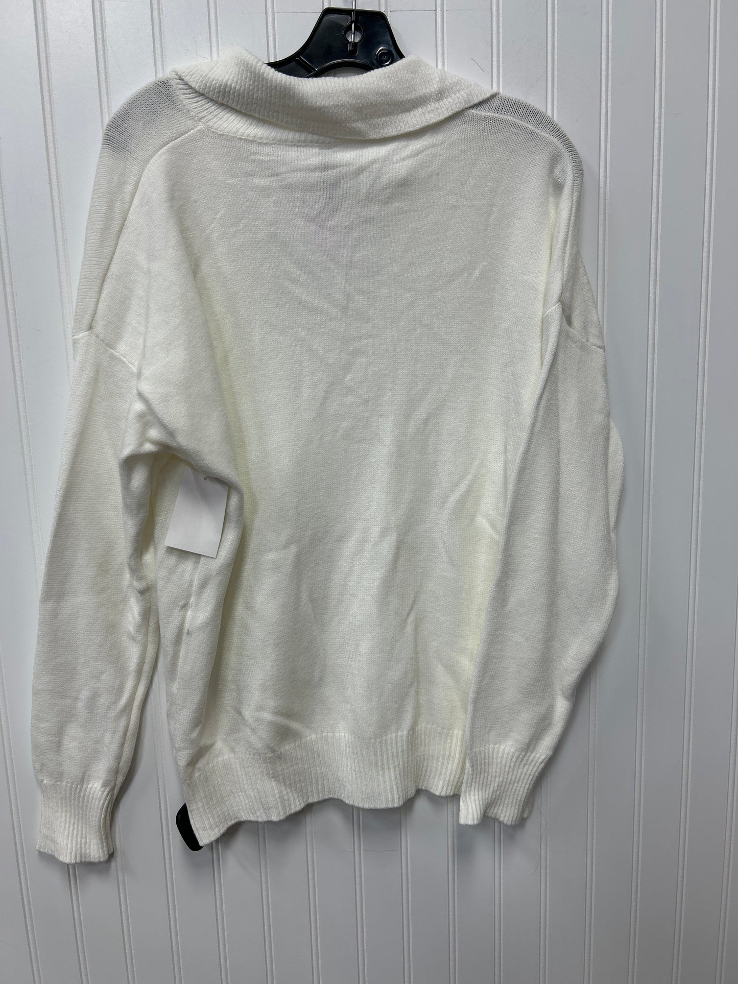 Top Ls By Venti6 In White, Size:M NWT