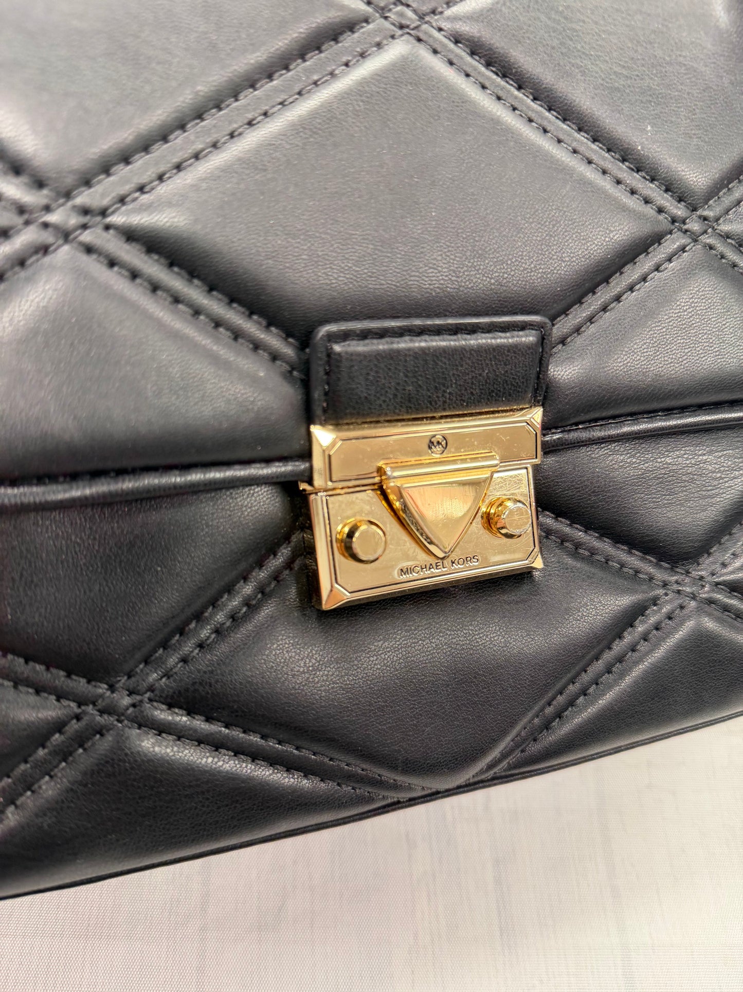 Crossbody Designer By Michael Kors In Black, Size:Small