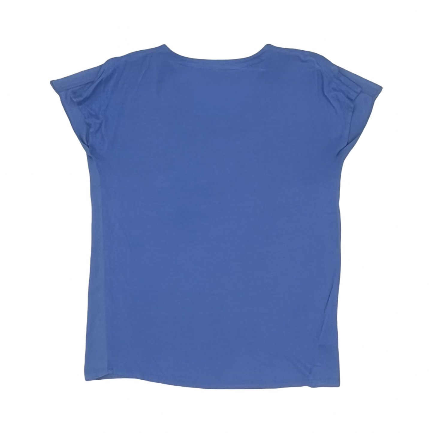Blouse Ss By Loft In Blue, Size:Xxsp