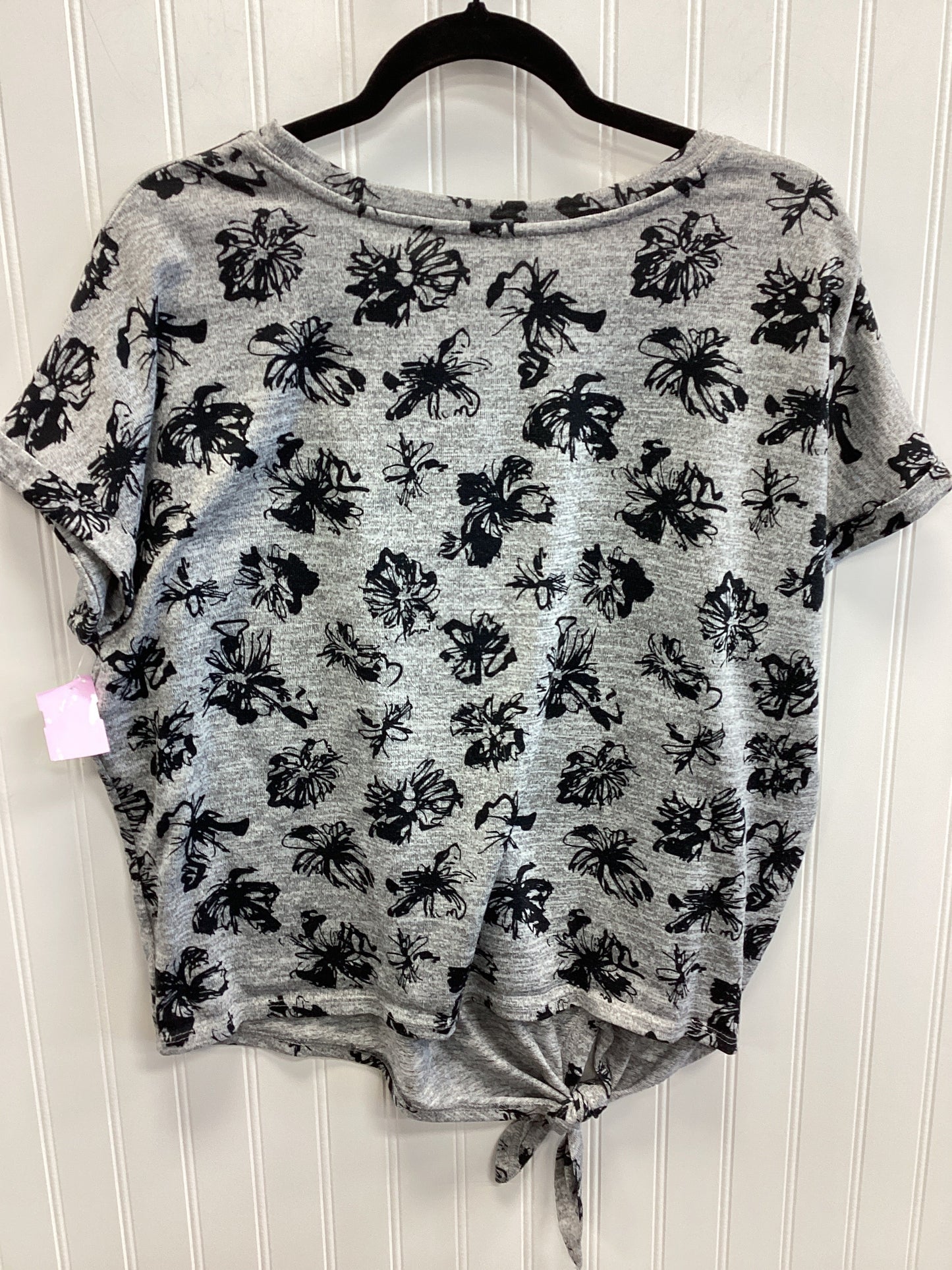 Top Ss By Simply Vera In Grey, Size:L