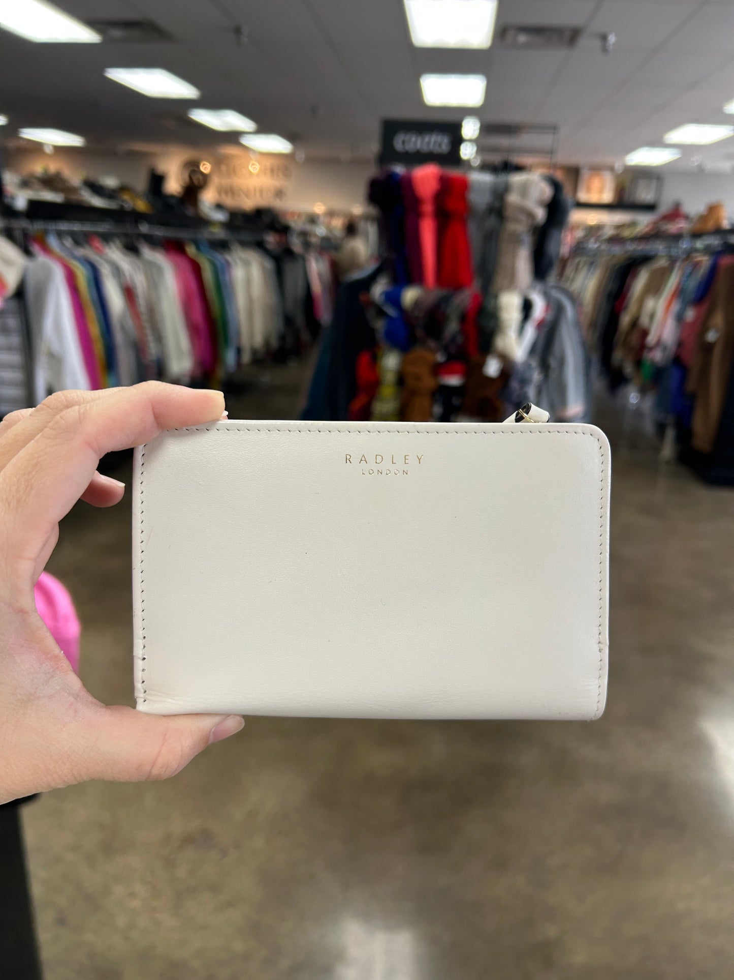 Wallet By Radley London In Cream & Pink, Size:Medium