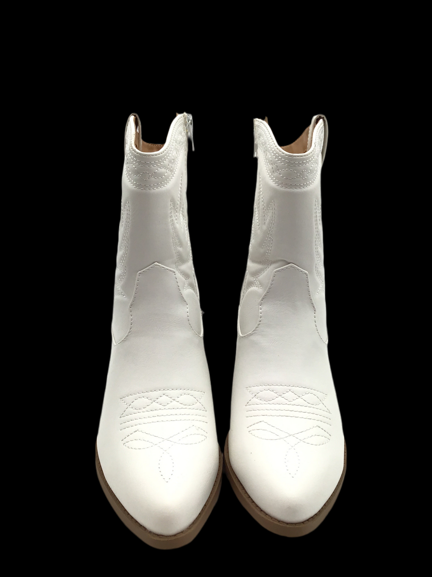 Boots Western By Soda In Cream, Size: 8.5