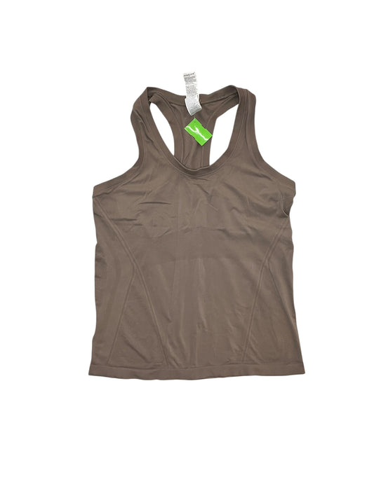 Athletic Tank Top By Athleta In Brown, Size:Xl