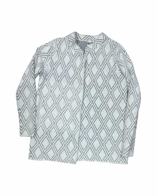 Sweater Cardigan By Bellini In White, Size:M