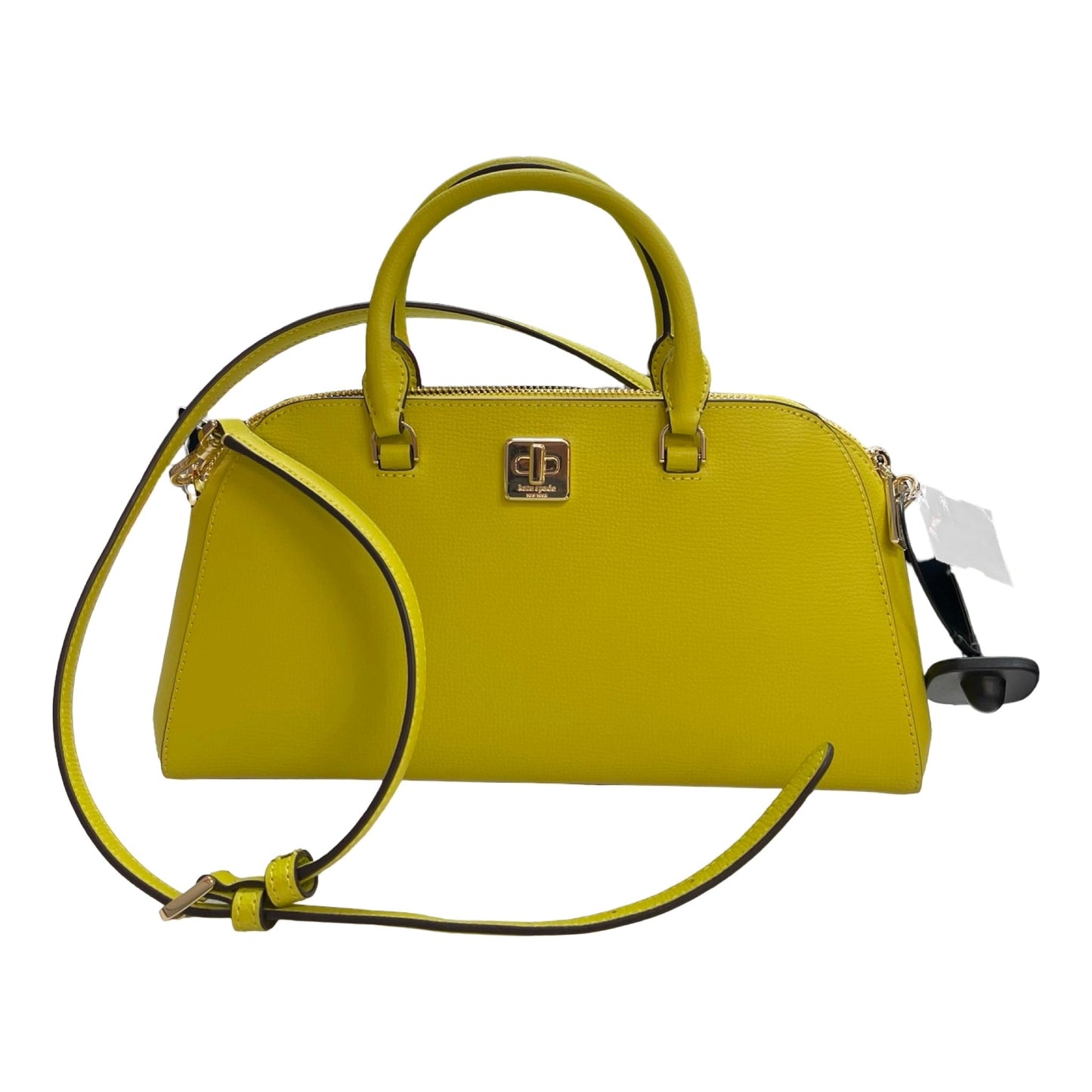 Handbag Designer By Kate Spade In Yellow, Size:Medium