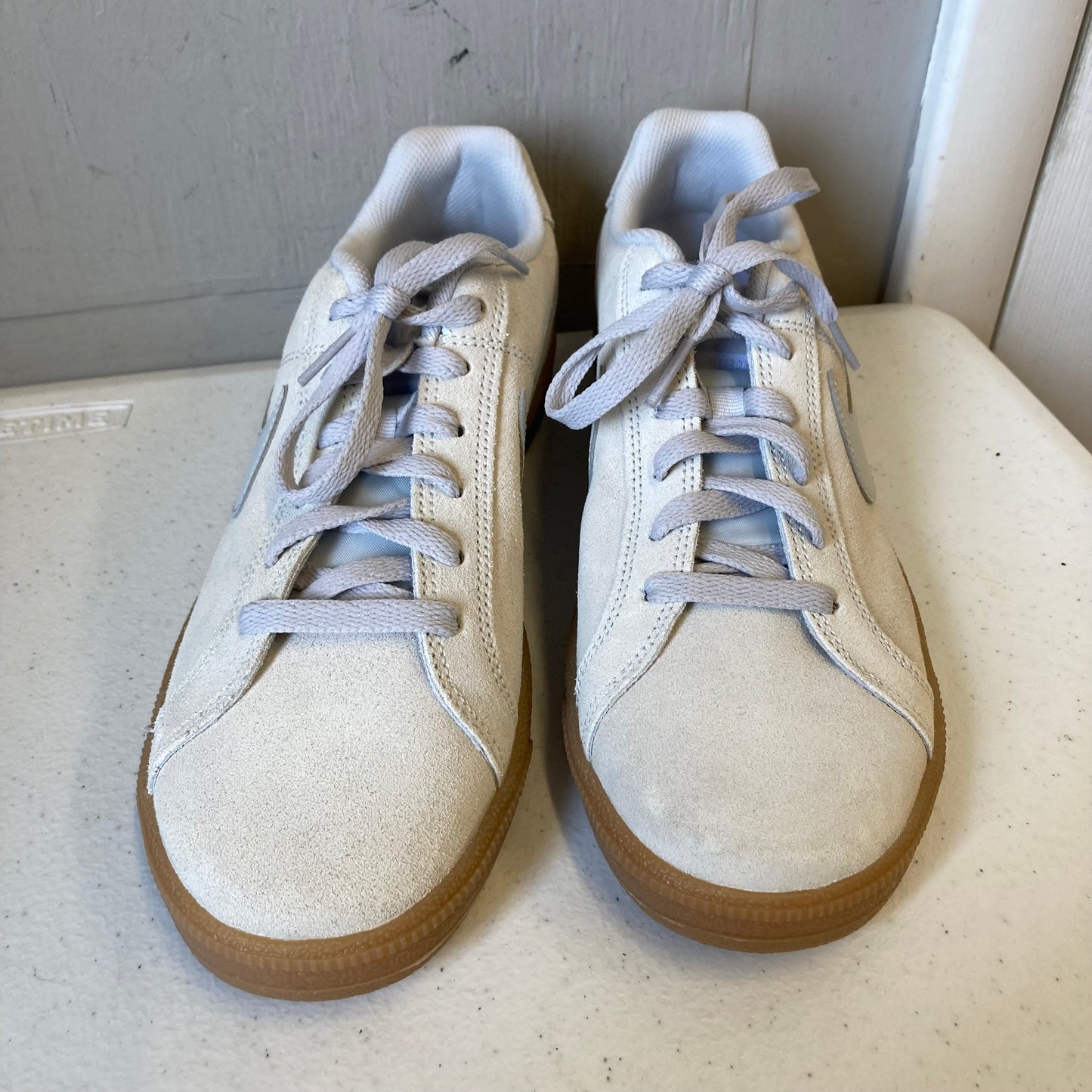 Shoes Athletic By Nike Apparel In White, Size:9