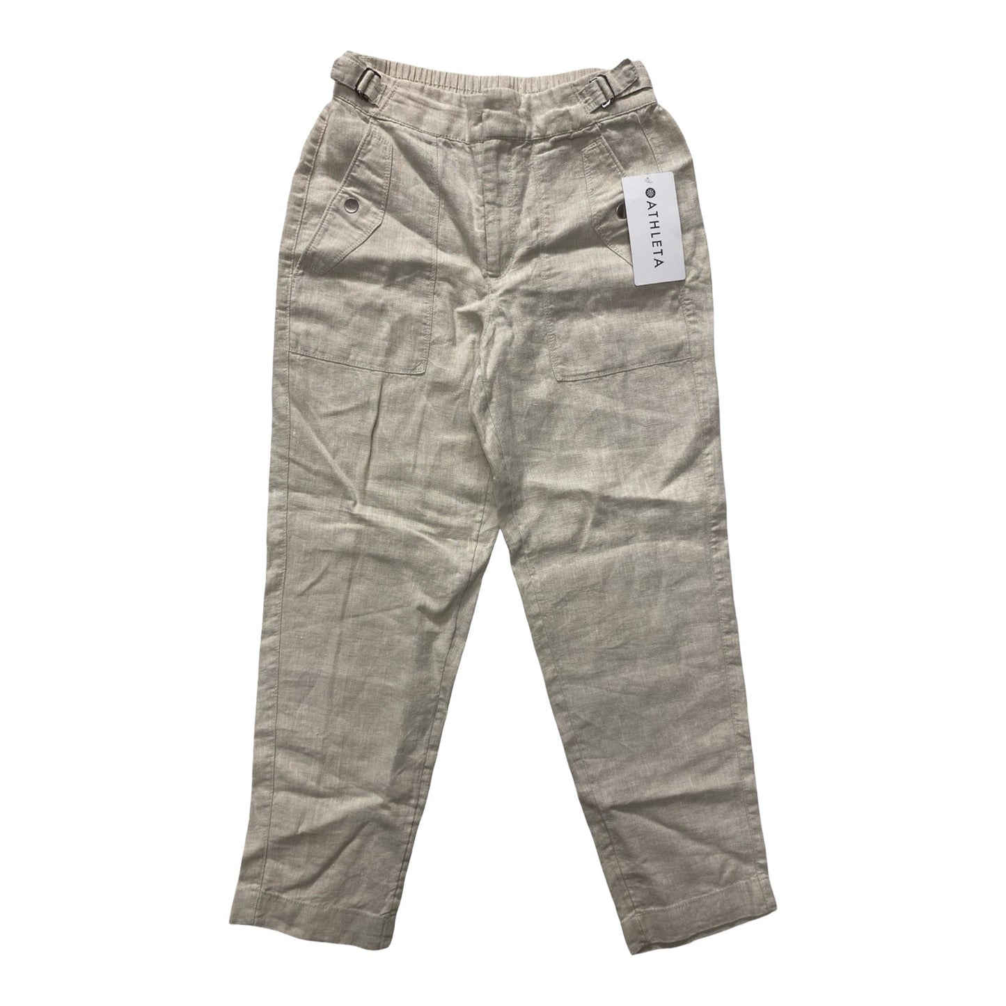Pants Linen By Athleta In Tan, Size:0