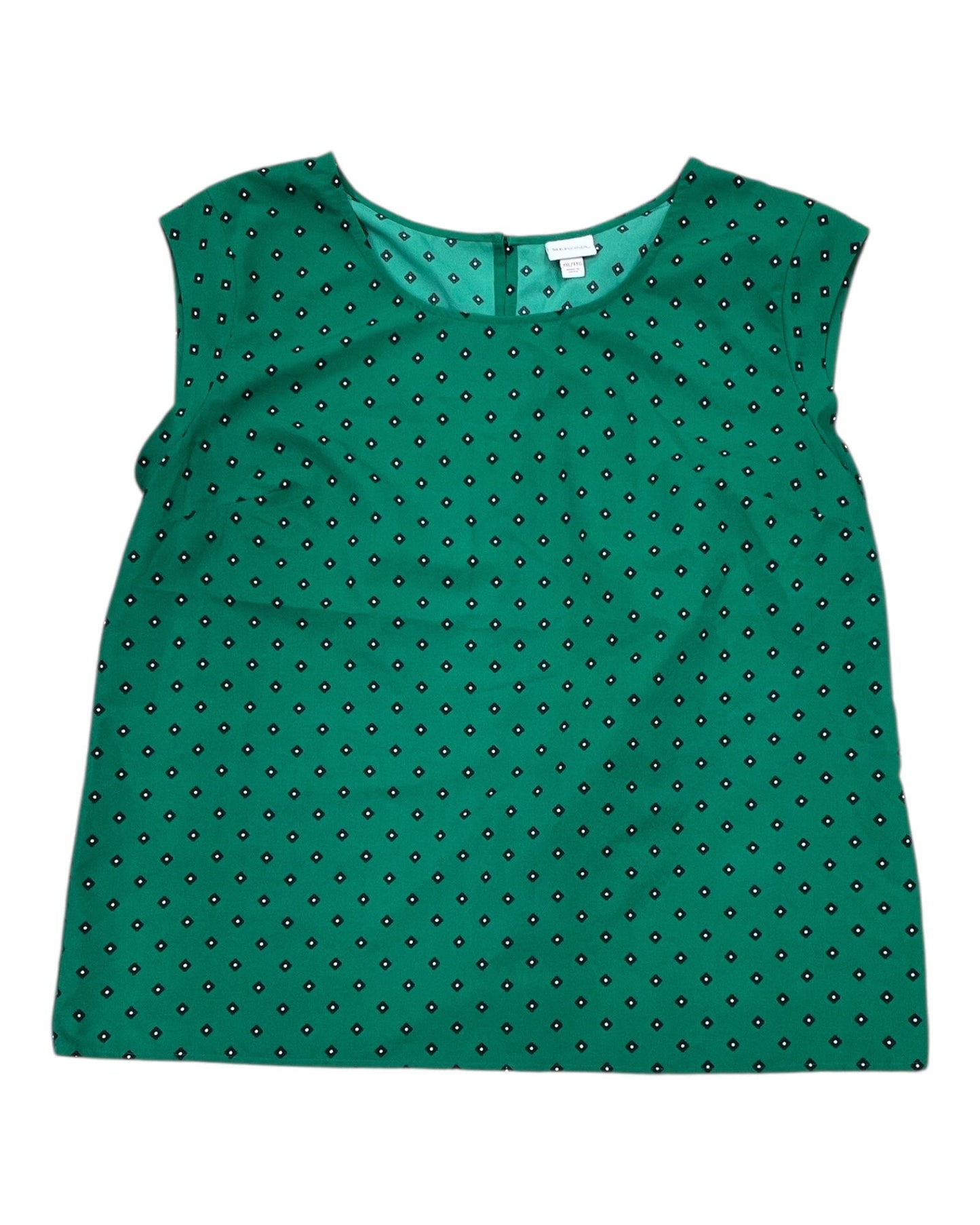 Top Ss By Merona In Green, Size:1X