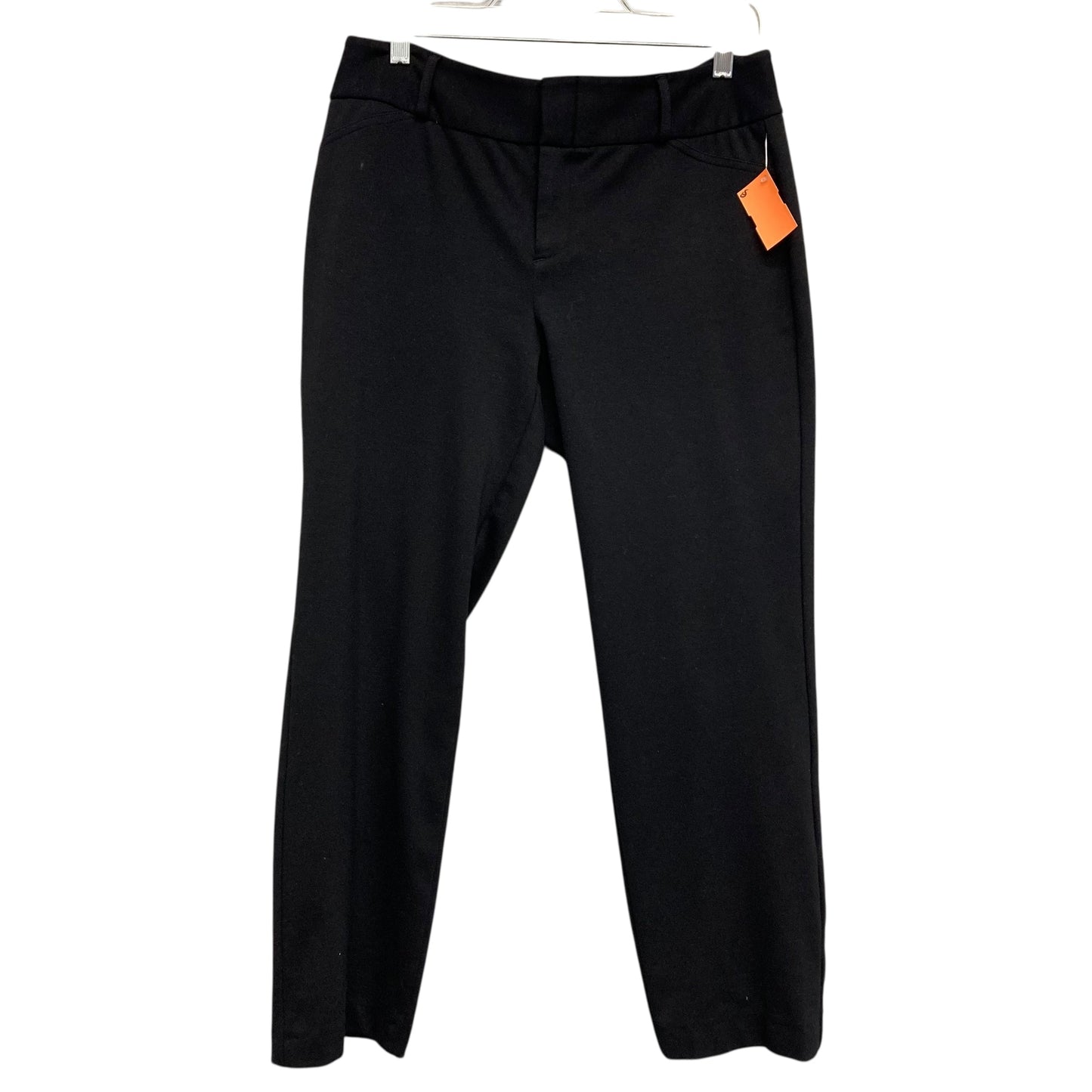 Pants Cropped By Michael By Michael Kors In Black, Size:10