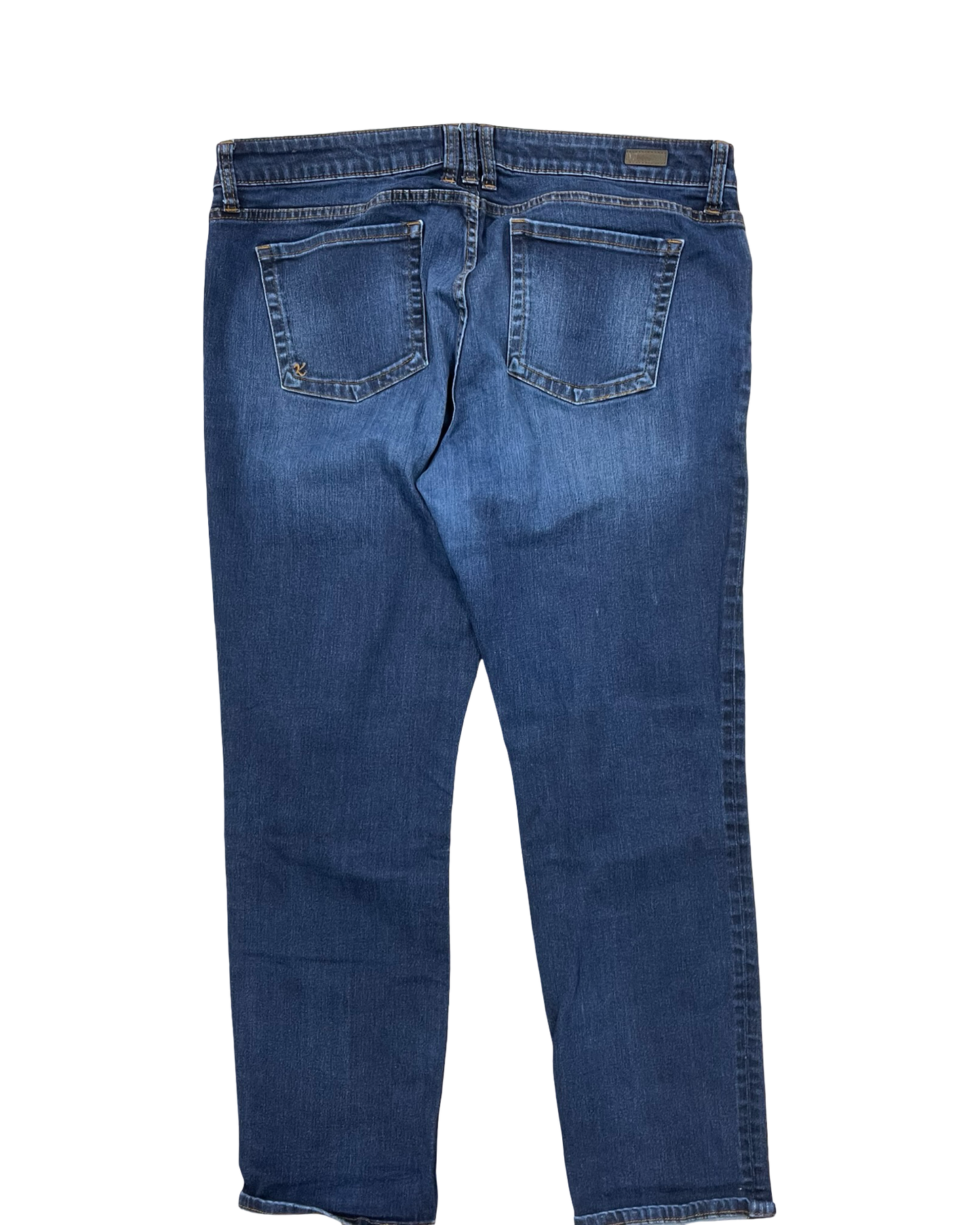 Jeans Boyfriend By Kut In Blue Denim, Size:16