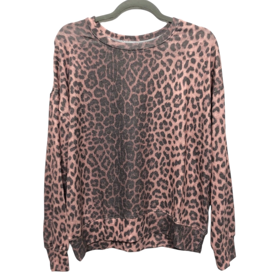 Top Ls By Sundry In Animal Print, Size:M