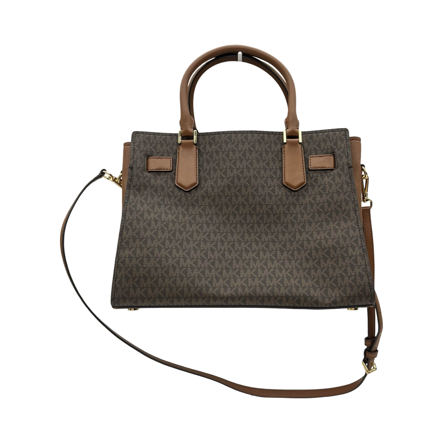 Handbag Designer By Michael Kors In Brown, Size:Large