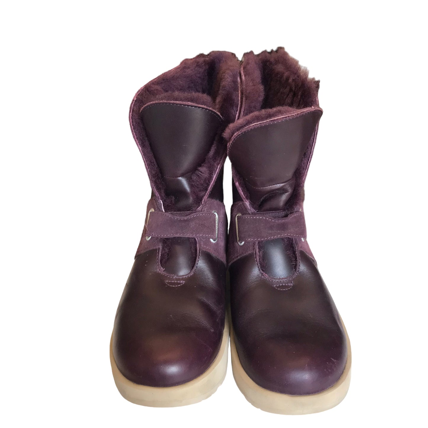 PURPLE BOOTS DESIGNER by UGG Size:10