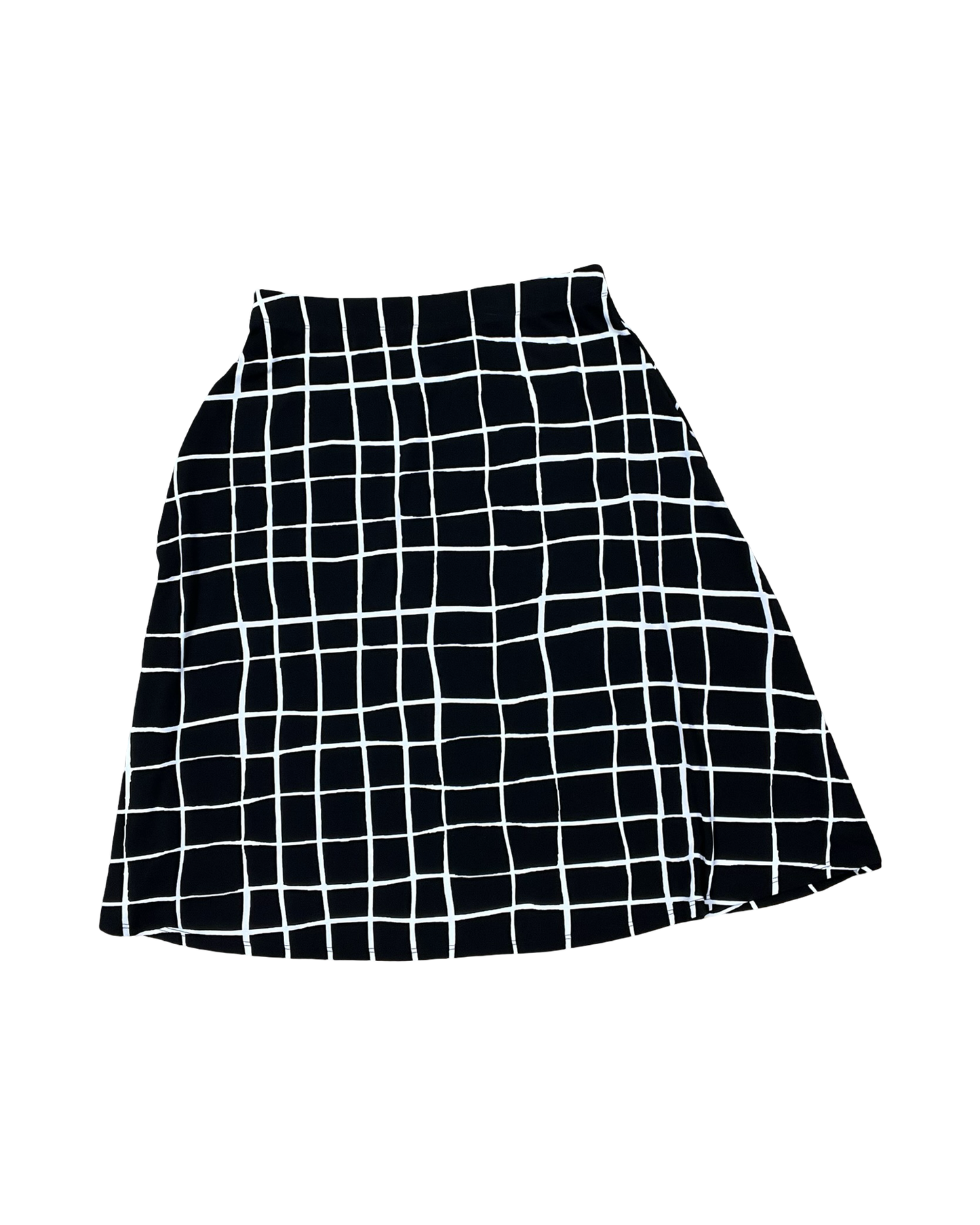 Skirt Mini & Short By Chicos In Black & White, Size:S