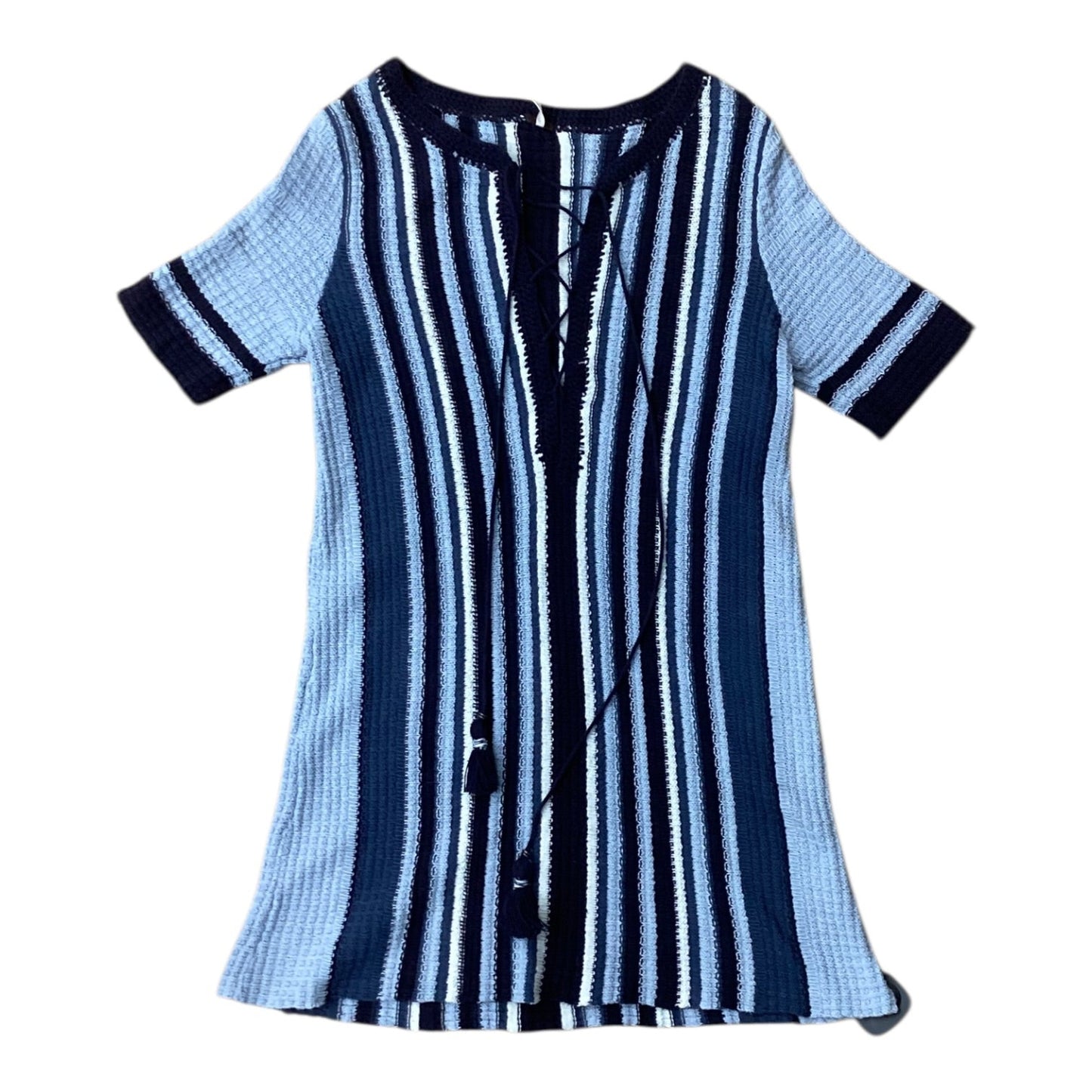 Swimwear Cover-Up By Free People In Blue & White, Size:Sp