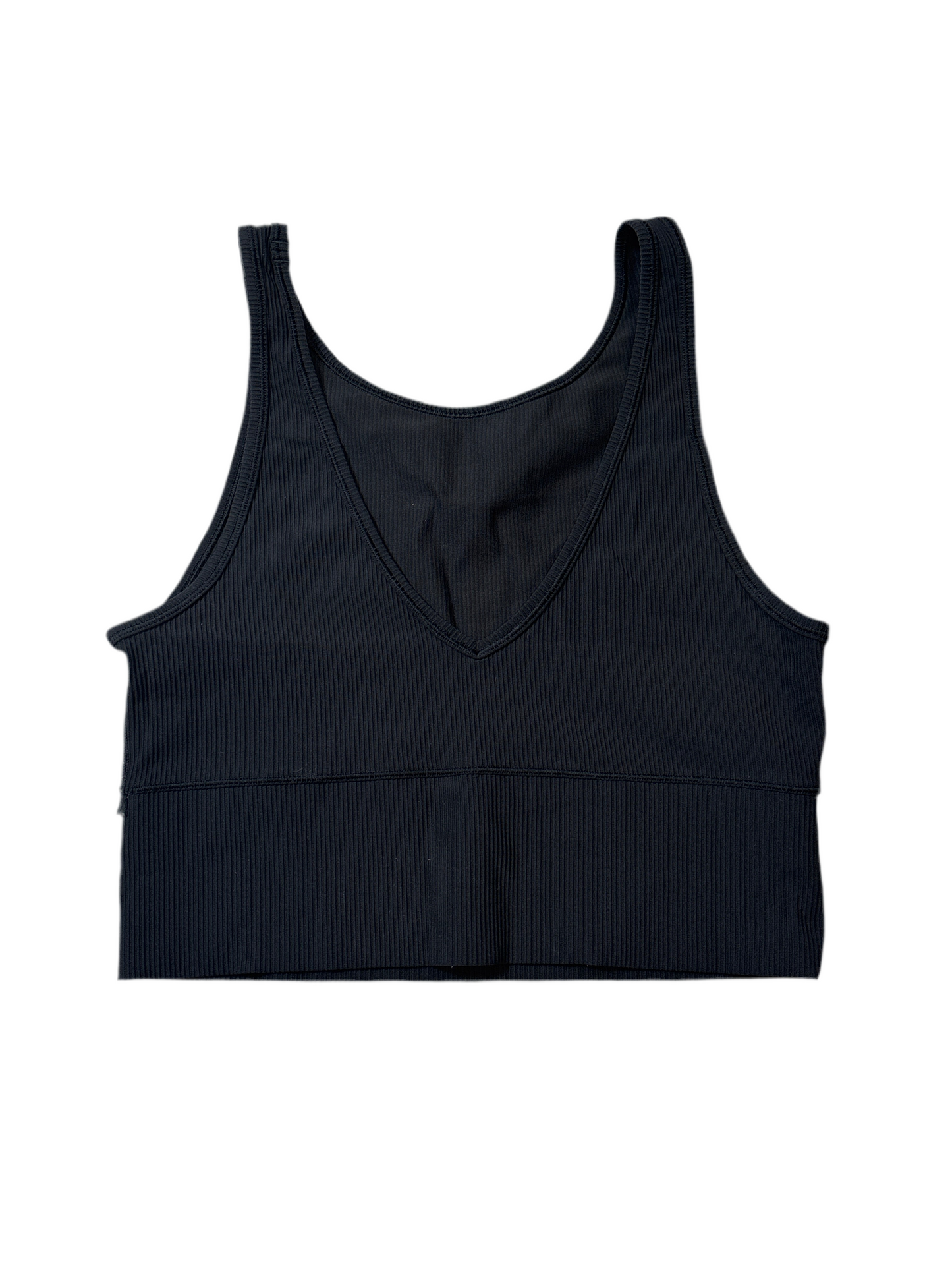 Athletic Tank Top By Lululemon In Black, Size: L