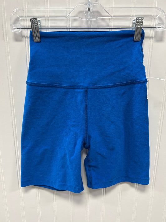 Athletic Shorts By Beyond Yoga In Blue, Size:S