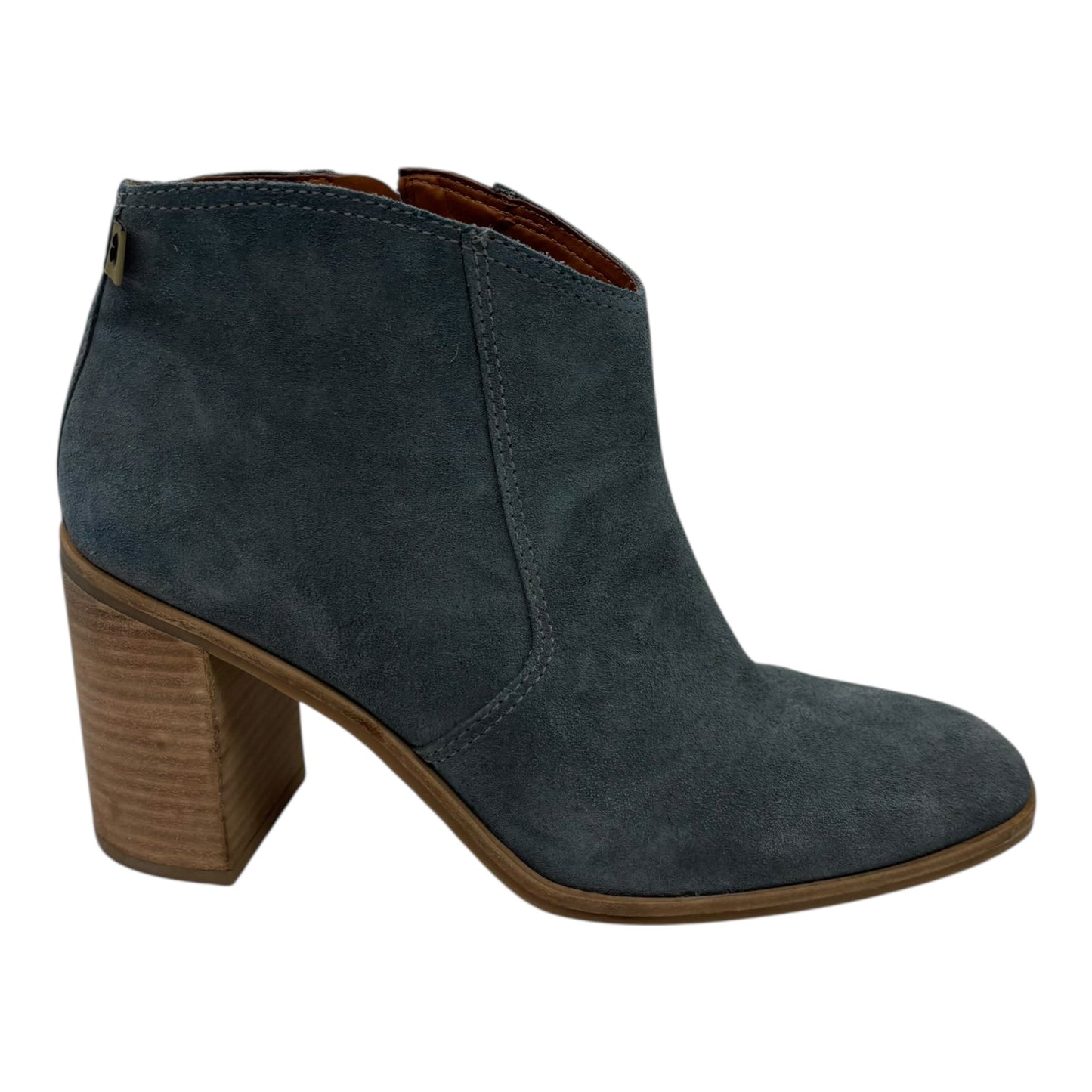 Boots Leather By Lucky Brand In Grey, Size:9