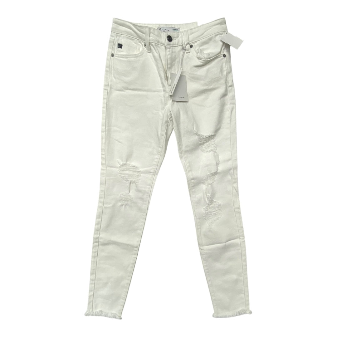 Jeans Straight By Kancan In White, Size:2