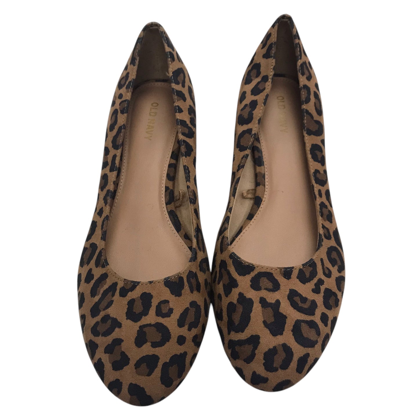 Shoes Heels Block By Old Navy In Animal Print, Size:8.5