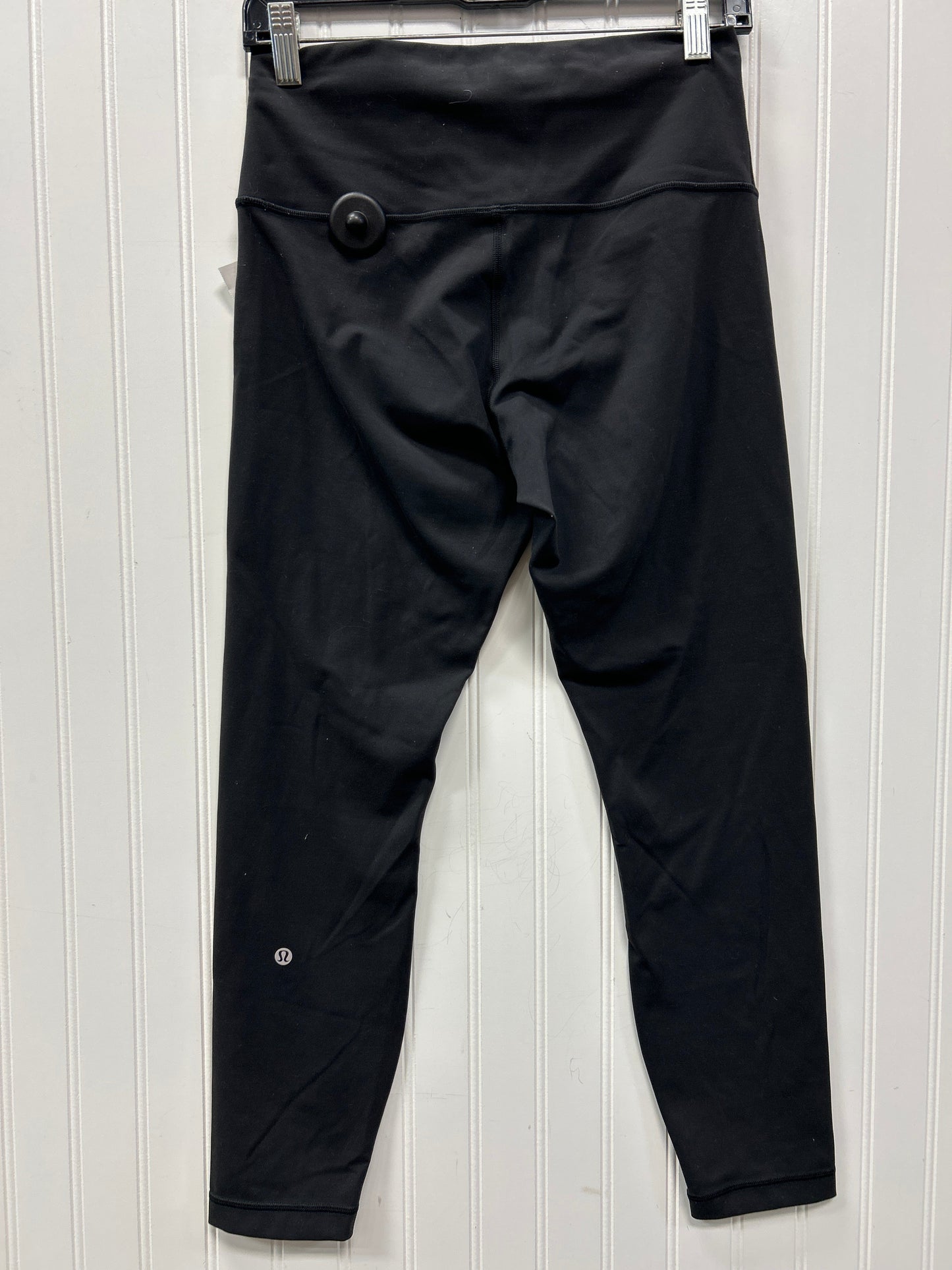 Athletic Leggings By Lululemon In Black, Size:10