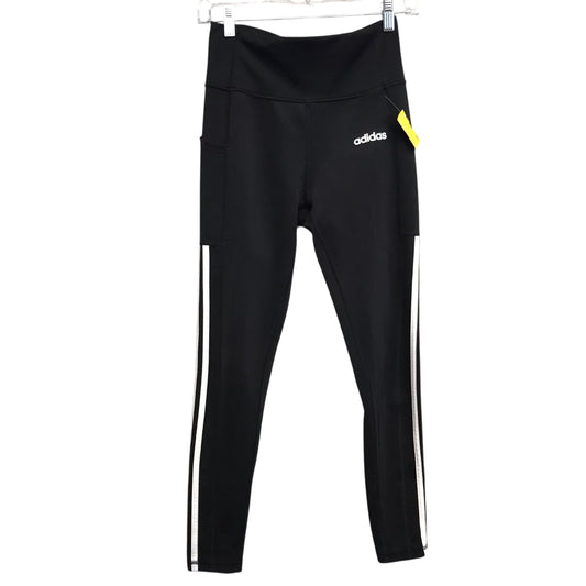 Athletic Leggings By Adidas In Black, Size:S