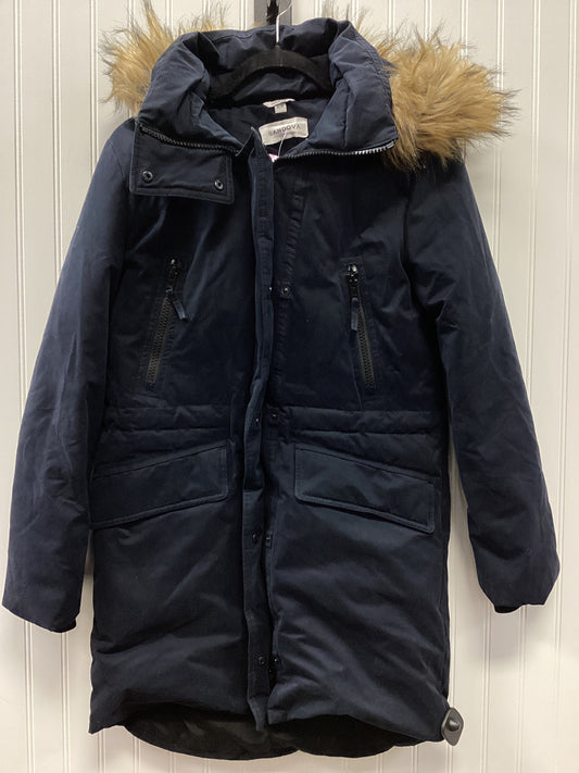 Coat Puffer & Quilted By Cmc In Navy, Size:Xs