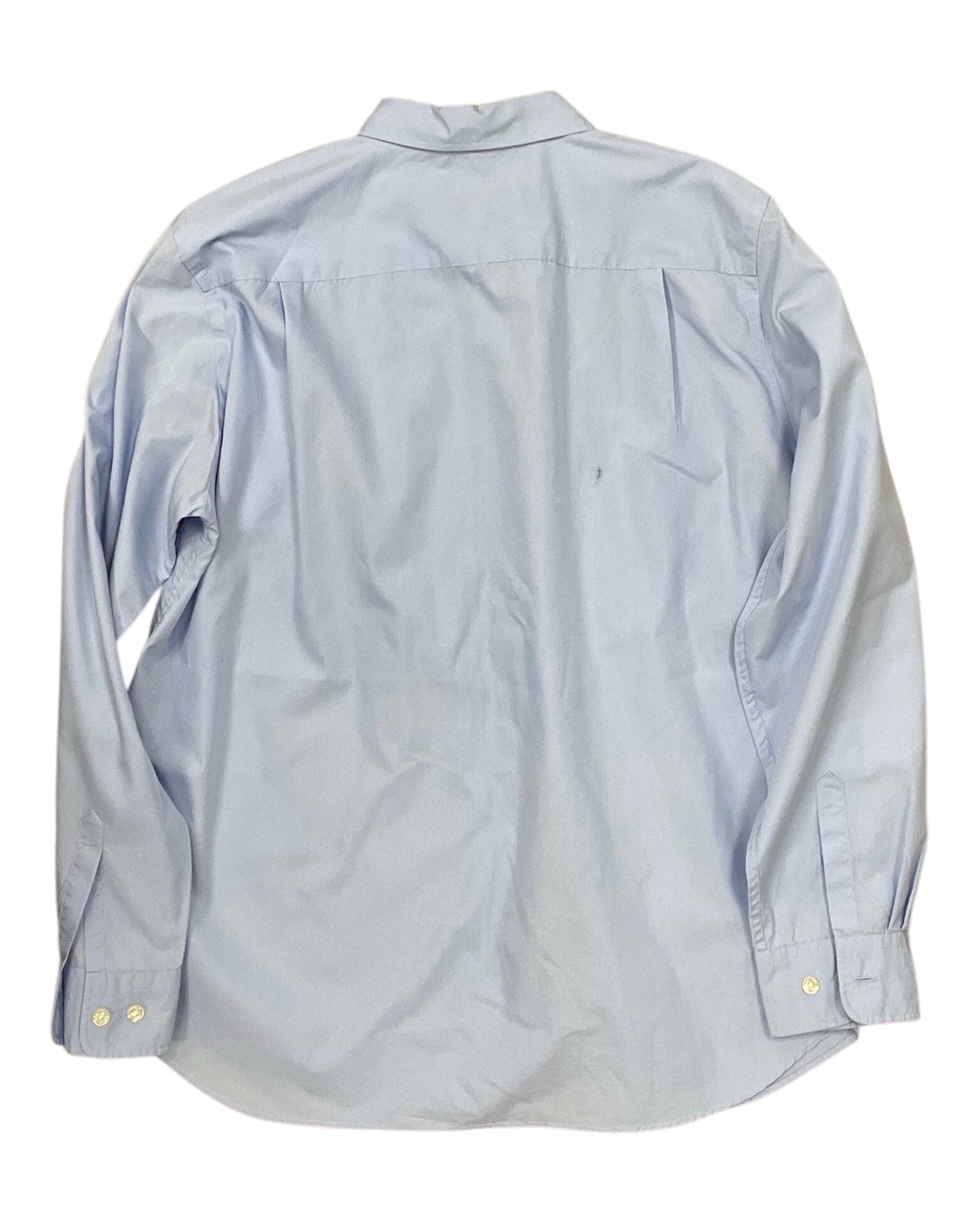 Blouse Ls By Lands End In Blue, Size:L