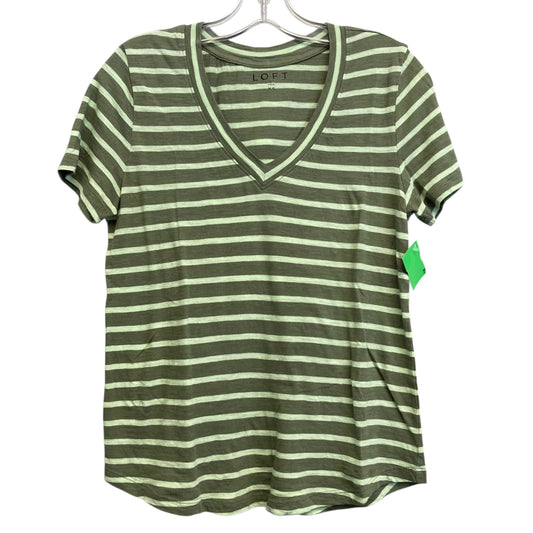 Top Ss Basic By Loft In Striped Pattern, Size:Xs