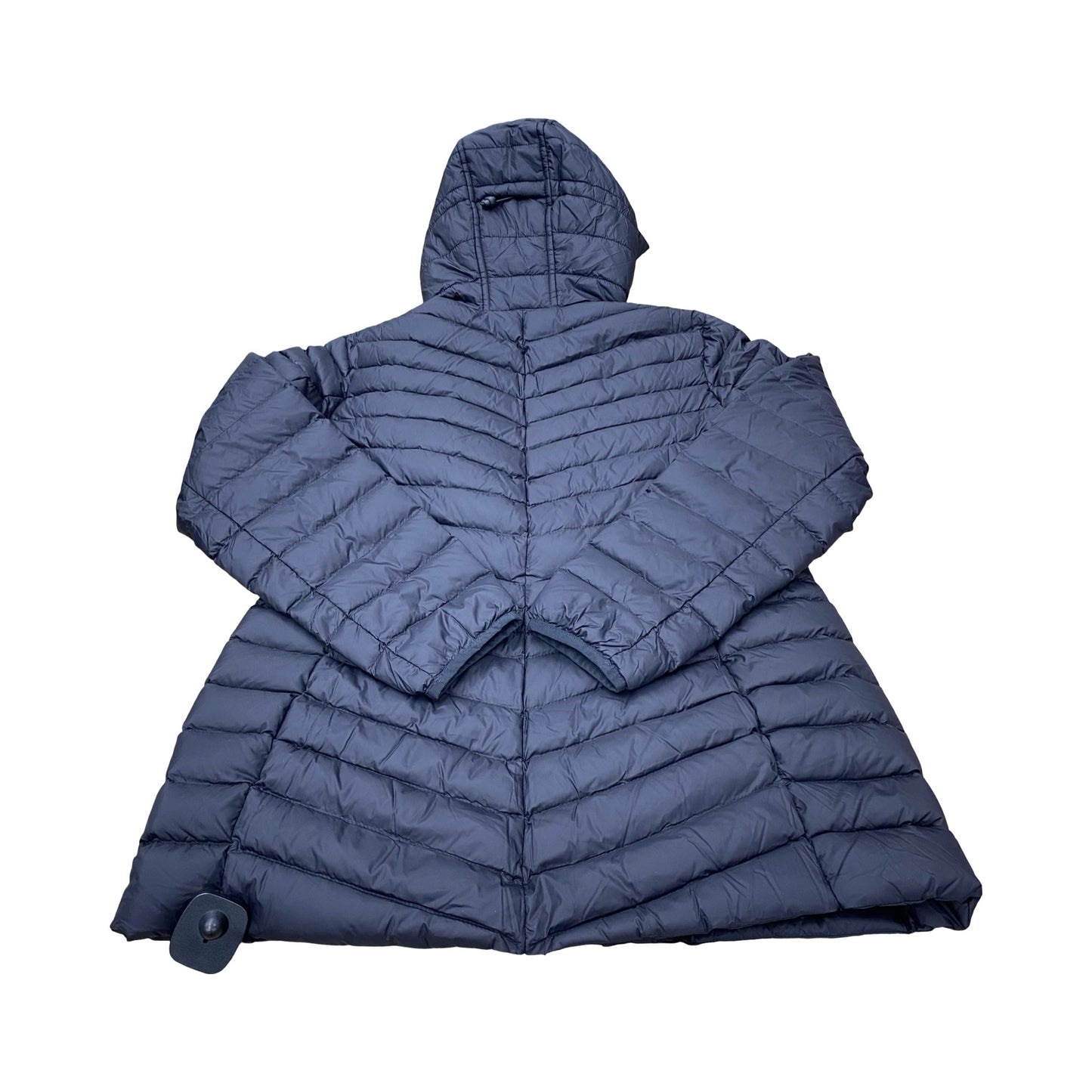 Jacket Puffer & Quilted By Lands End In Black, Size:S