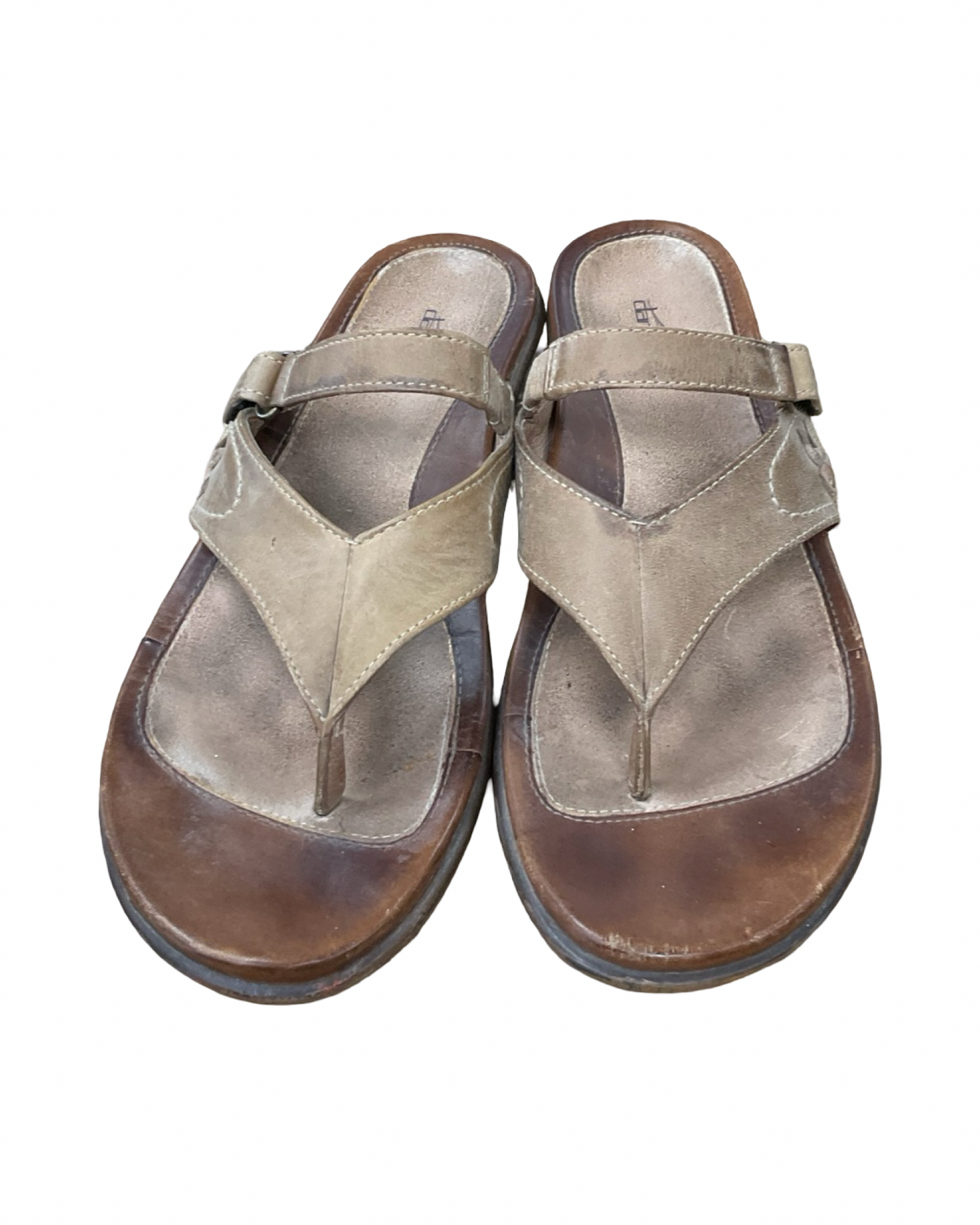Sandals Flats By Dansko In Tan, Size:6.5