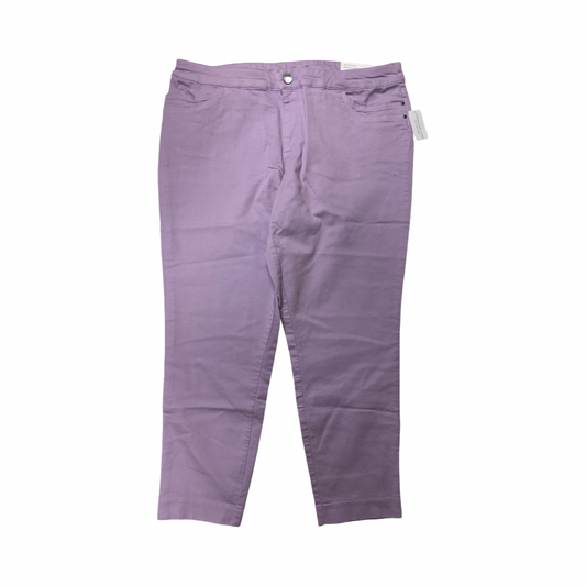 Pants Other By Christopher And Banks In Purple, Size:18