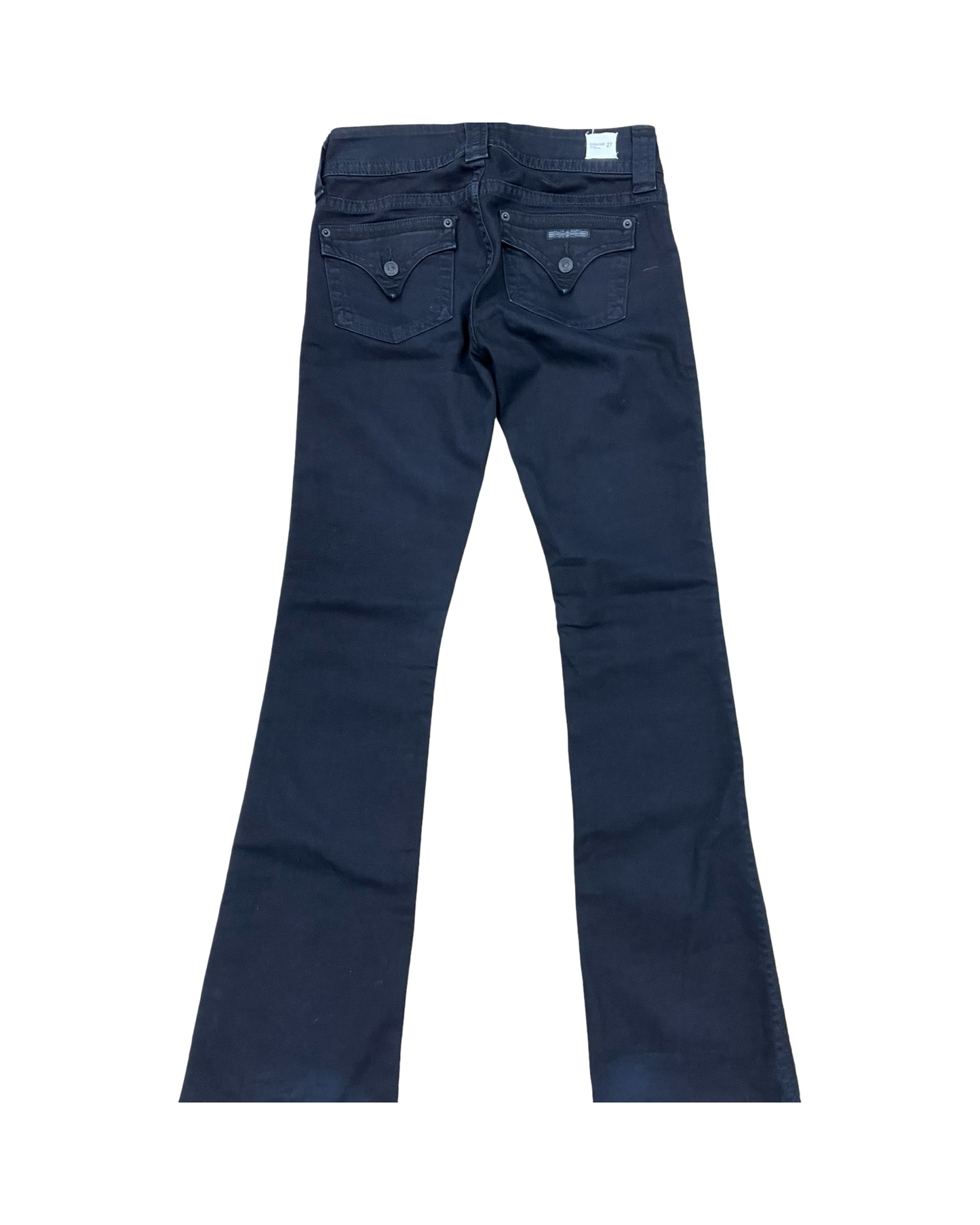 Jeans Boot Cut By Hudson In Black Denim, Size:4