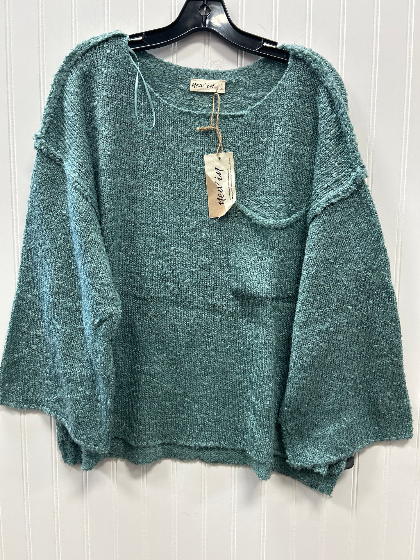 Top Ls By New In In Blue, Size:L NWT