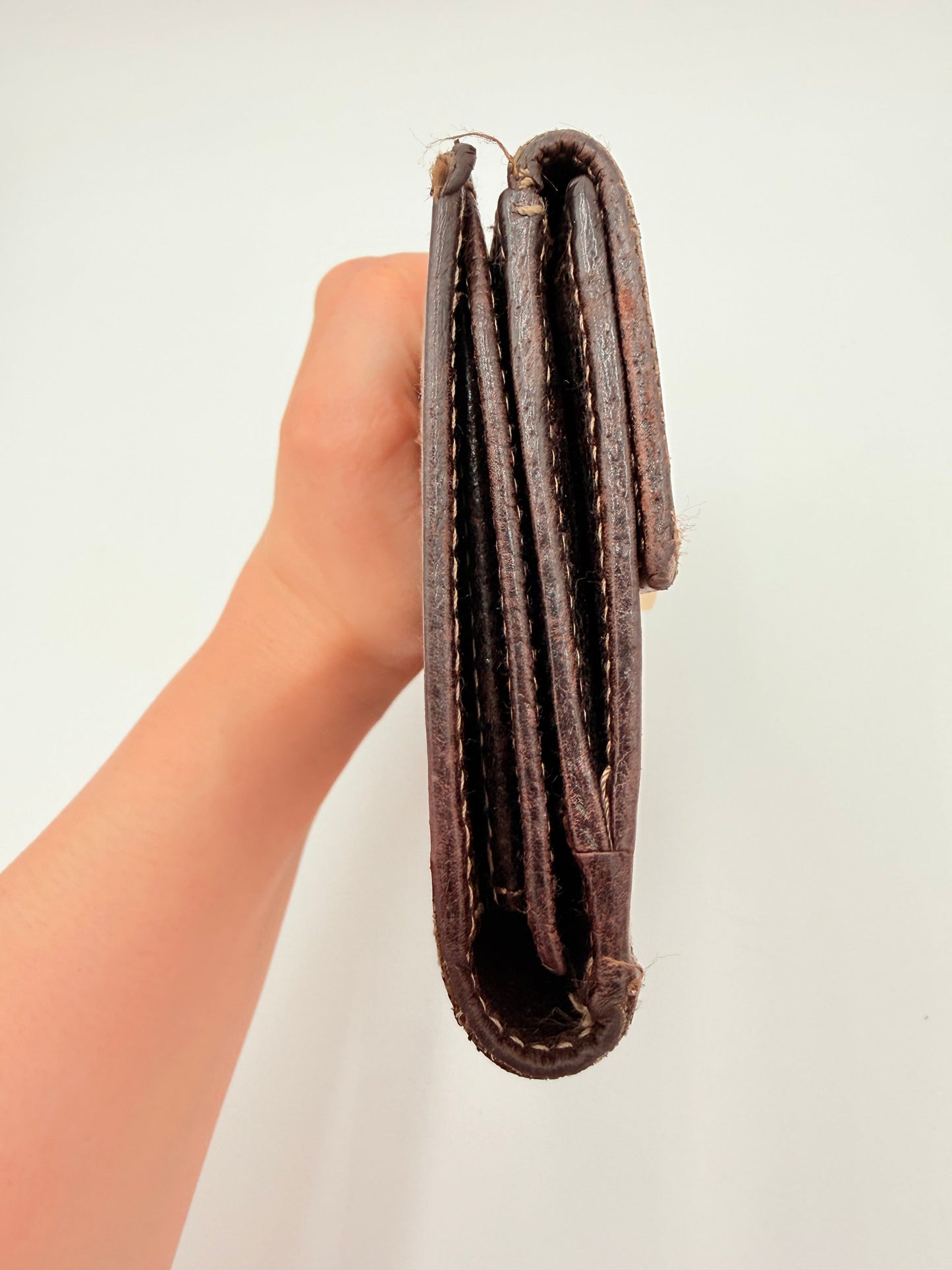 Wallet Luxury Designer By Gucci In Brown, Size:Large