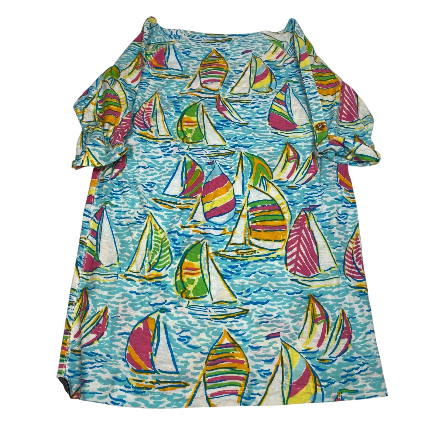 Dress Designer By Lilly Pulitzer In Blue & Pink, Size:S