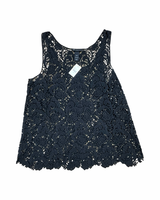 Top Sleeveless By Lane Bryant In Black, Size:3X
