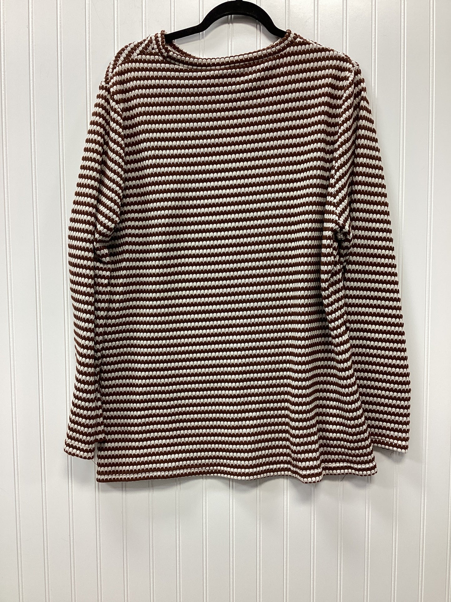 Top Ls By Shein In Brown, Size:3X