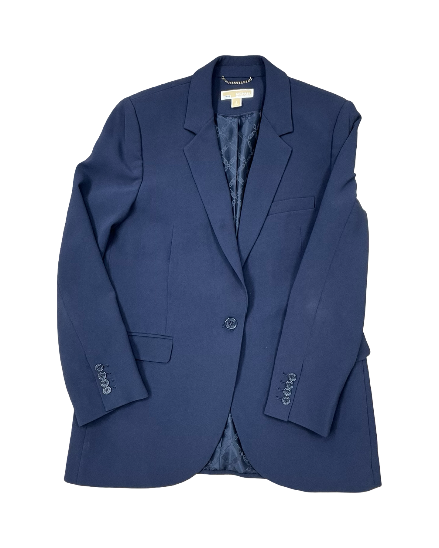 Blazer By Michael By Michael Kors In Navy, Size:M