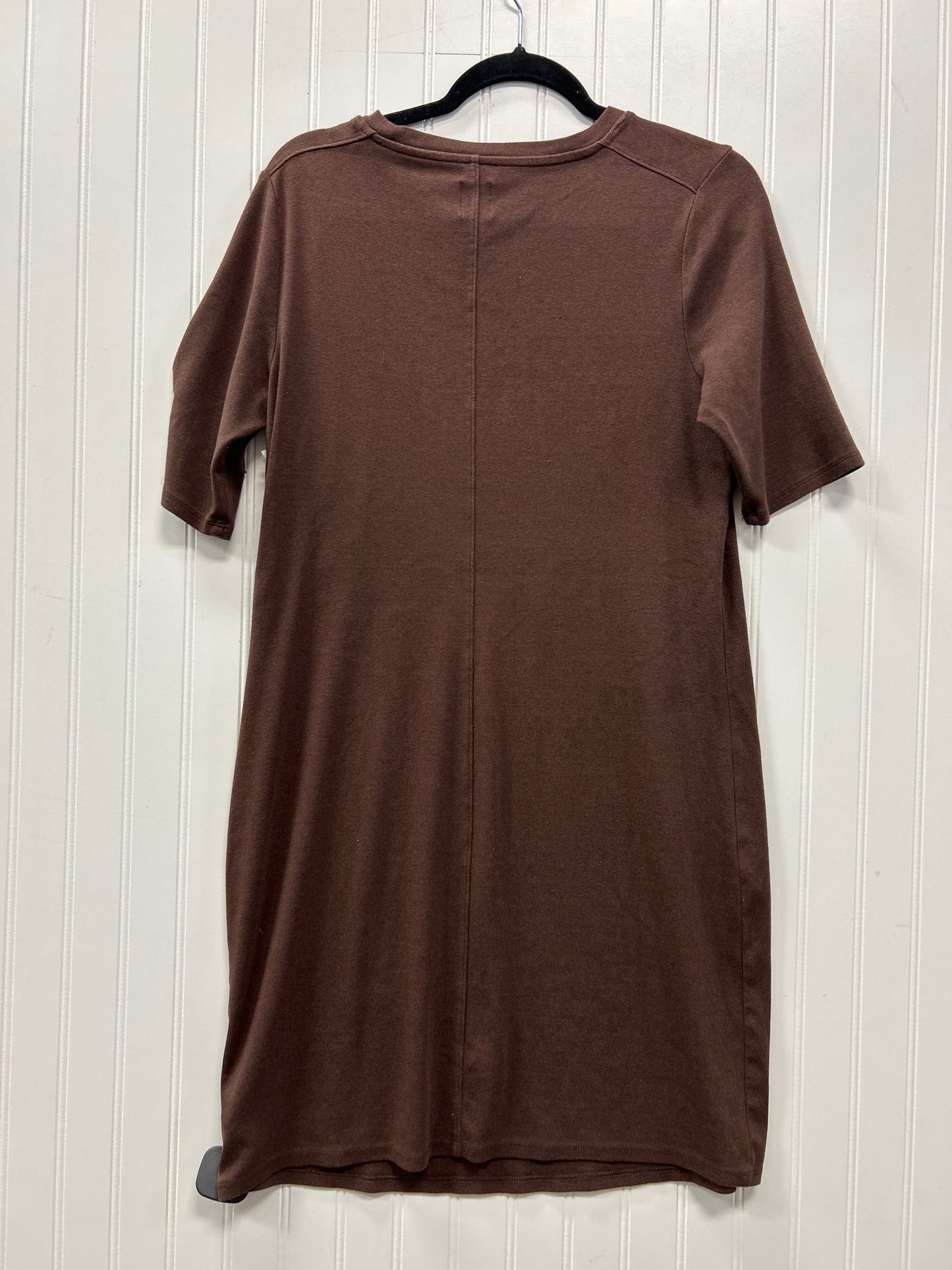 Dress Casual Midi By Gap In Brown, Size:Lp