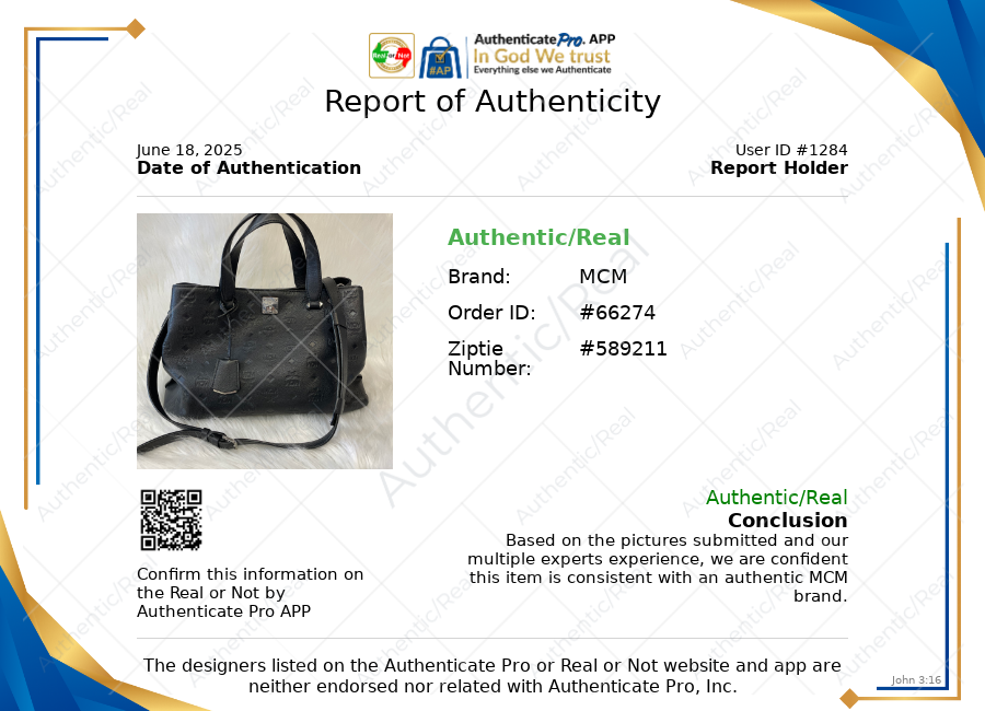 Handbag Luxury Designer By Mcm, Size: Medium