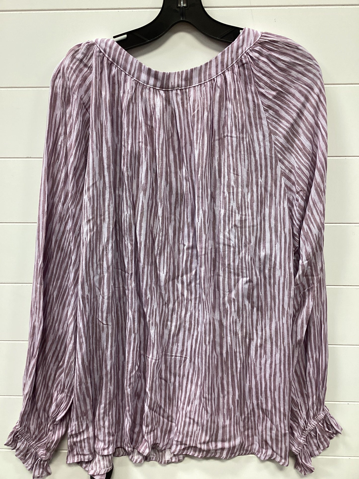 Top Ls By Emily Wonder In Purple, Size:3X