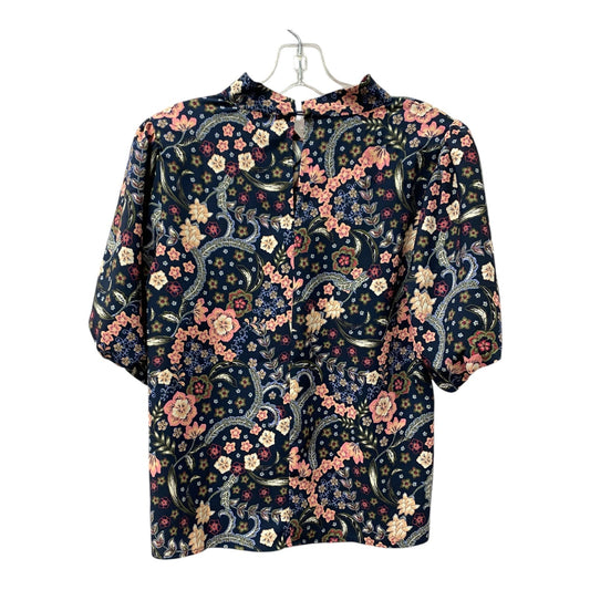 Top Ss By Loft In Blue & Pink, Size:S