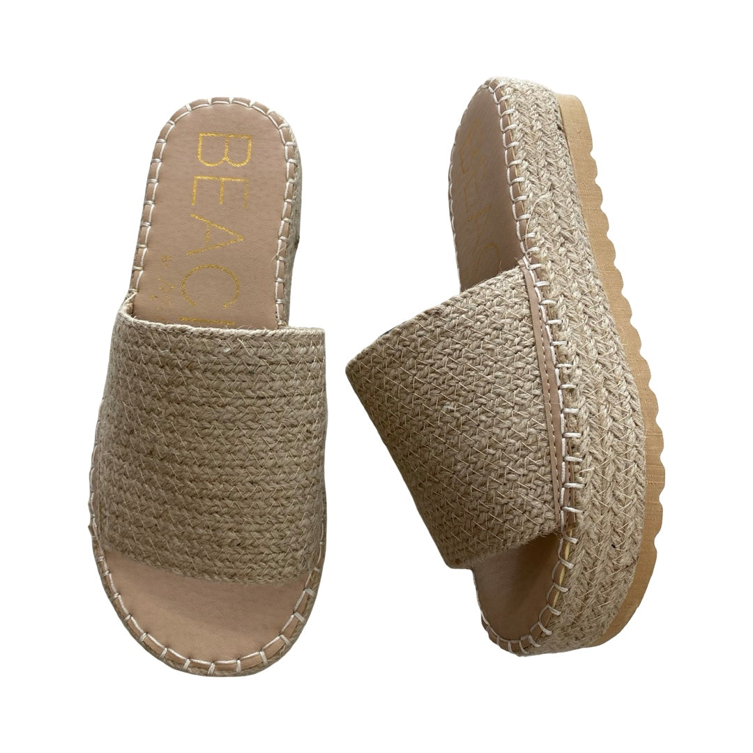 Sandals Flats By Matisse In Tan, Size:8