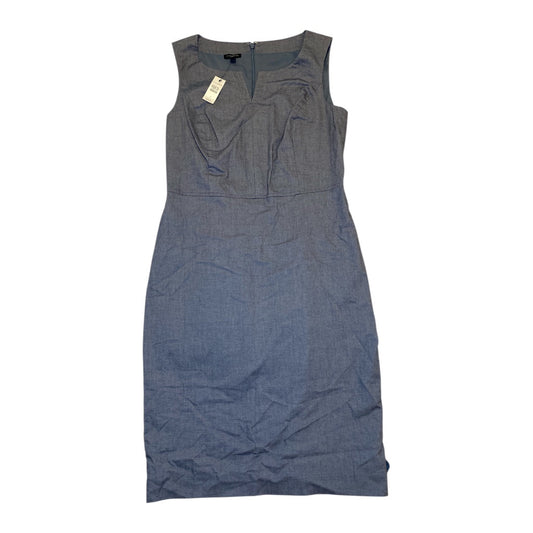 Dress Casual Midi By Talbots In Blue, Size:4