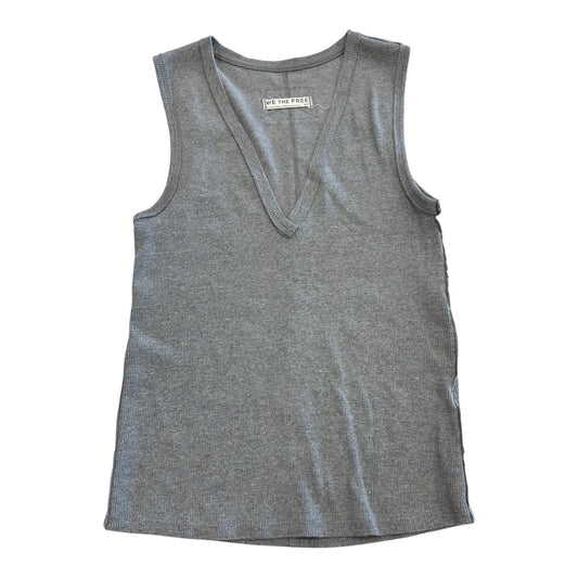 Top Sleeveless By We The Free In Grey, Size:S