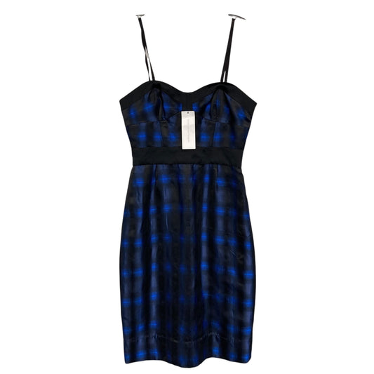 Dress Designer By Diane Von Furstenberg In Black & Blue, Size:S